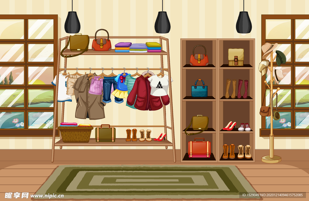 卡通服装店