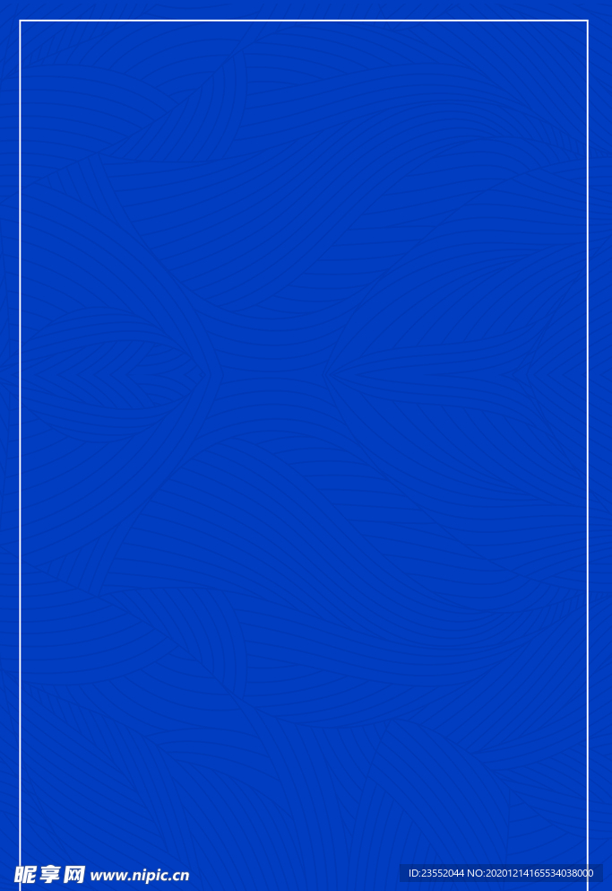 蓝色背景海报