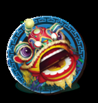 卡通手绘狮子头
