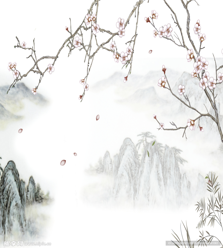 彩印移门图案