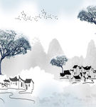 彩印移门图案