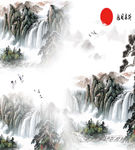彩印移门图案