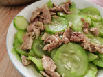 青瓜炒肉