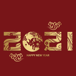 2021牛年插画