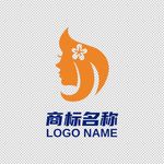 女人女性LOGO 女人头发