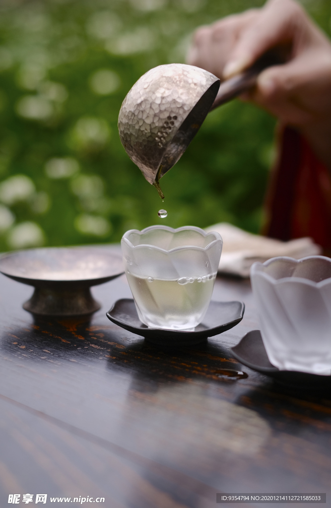 茶艺师泡茶