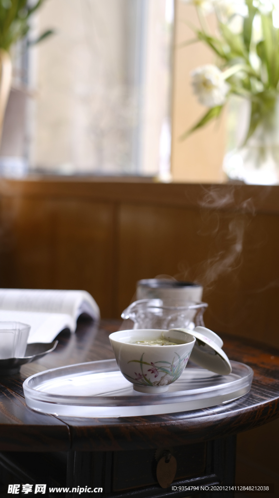 茶艺师泡茶