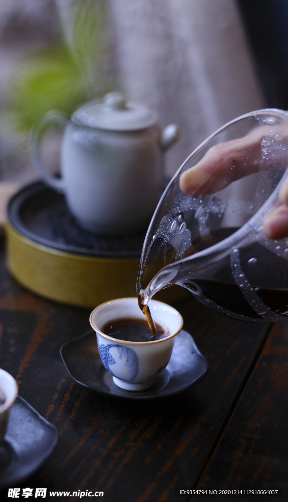 茶艺师泡茶