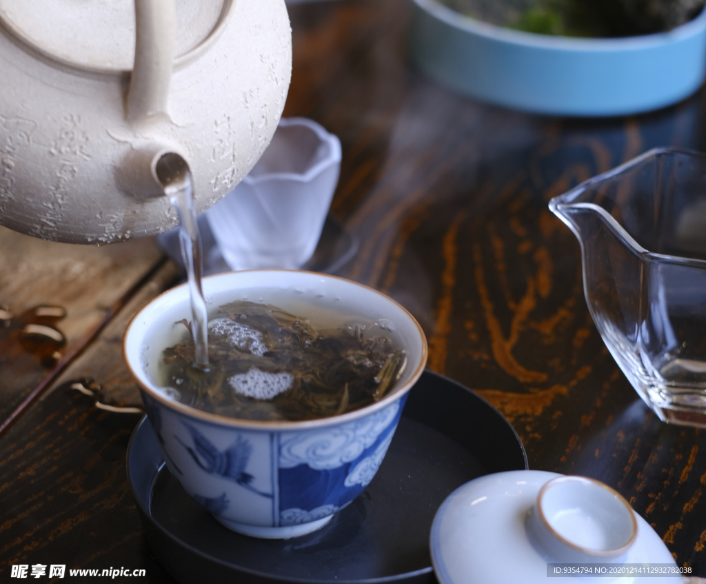 茶艺师泡茶