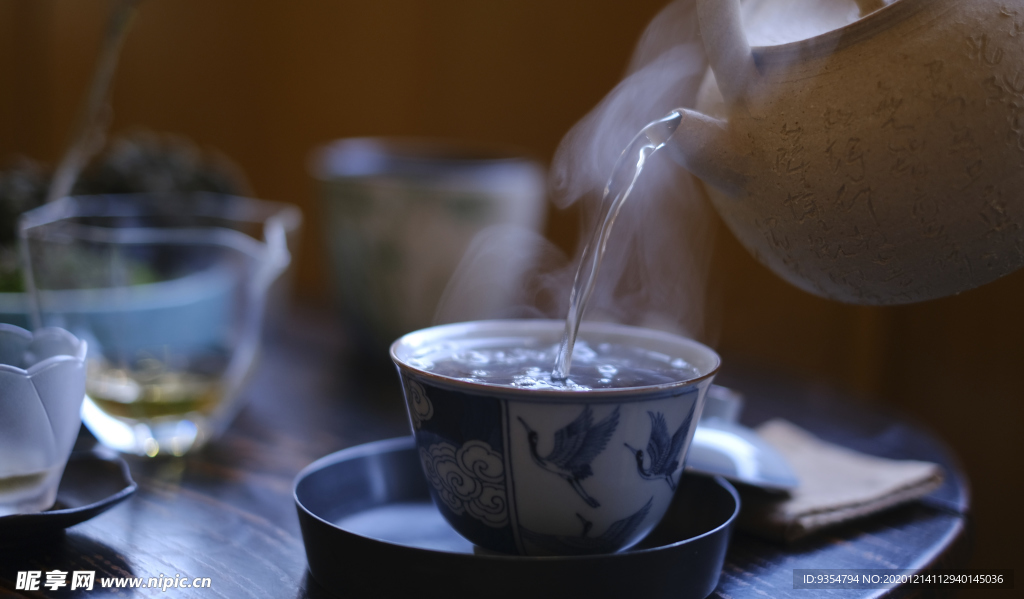 茶艺师泡茶