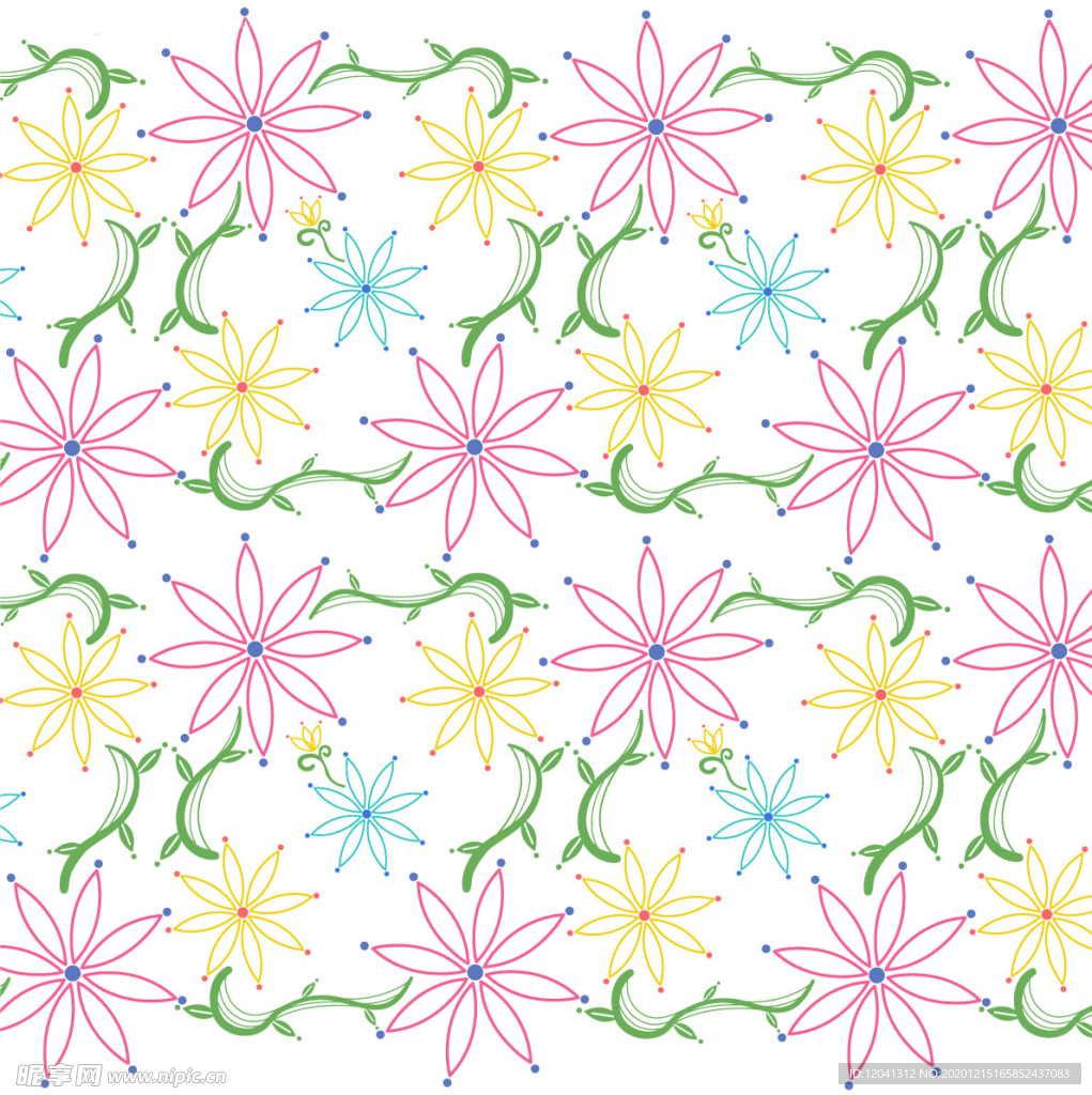 手绘花