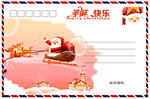 圣诞明信片素材