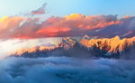雪山 风景