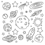 宇宙星空素材