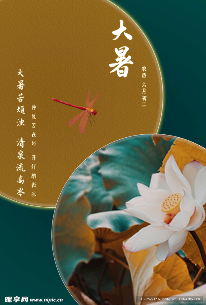 大暑海报