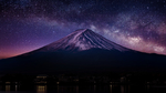 富士山夜景
