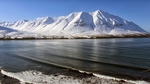 雪山 河流