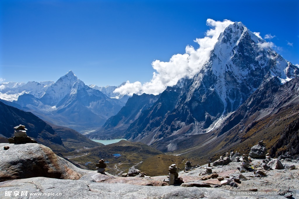 雪山 风景