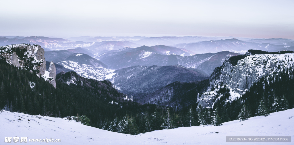 雪山 雪景