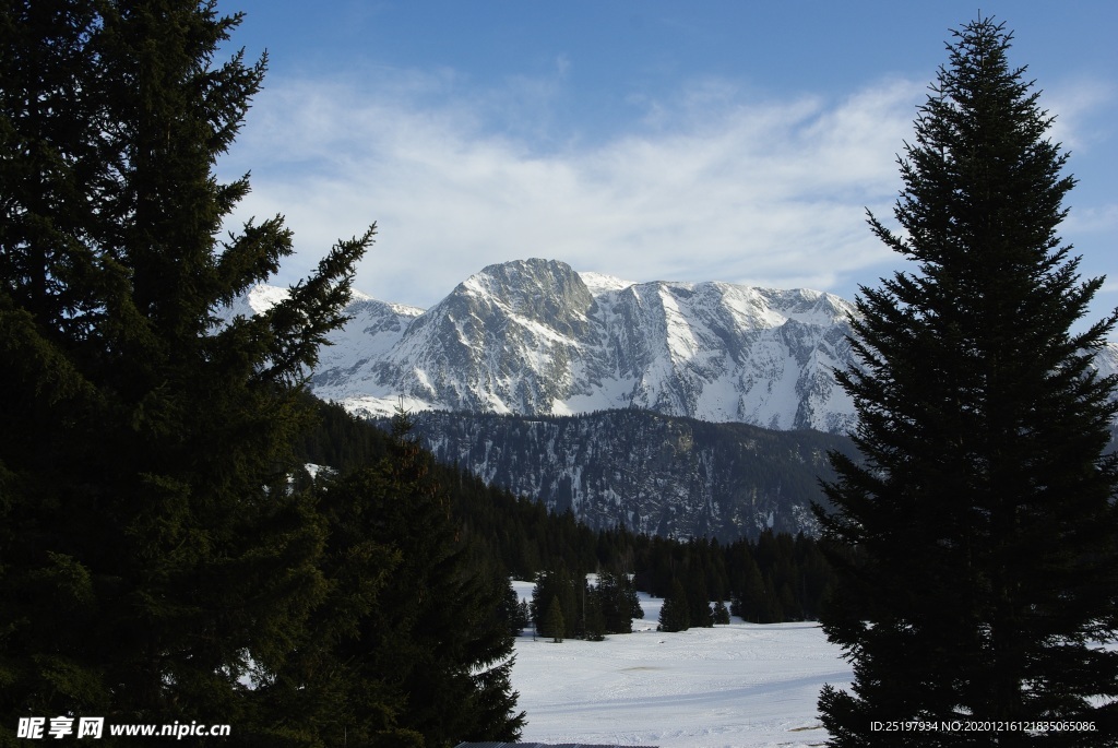 雪山 风景