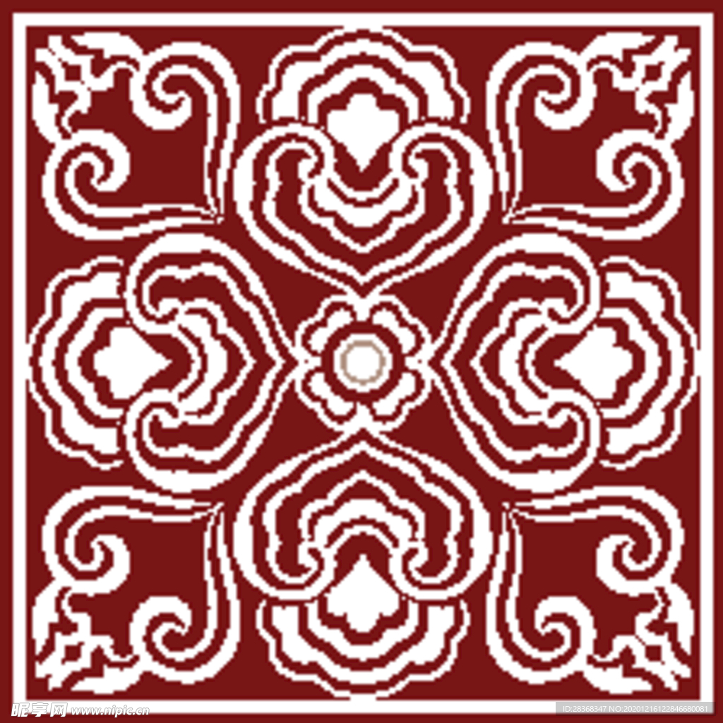 古典花纹