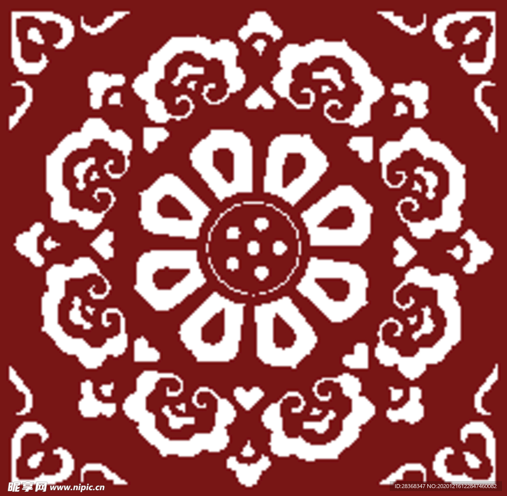 古典花纹