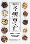 冬病夏治中医传统海报素材