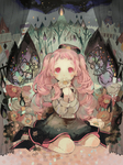 二次元动漫性感美女少女唯美妹子