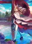 二次元动漫性感美女少女唯美妹子