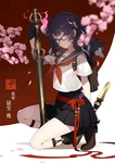 二次元动漫性感美女少女唯美妹子