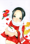 二次元动漫性感美女少女唯美妹子