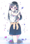 二次元动漫性感美女少女唯美妹子