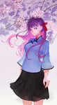 二次元动漫性感美女少女唯美妹子