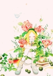 二次元动漫性感美女少女唯美妹子