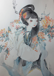 二次元动漫性感美女少女唯美妹子