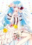 二次元动漫性感美女少女唯美妹子