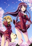 二次元动漫性感美女少女唯美妹子
