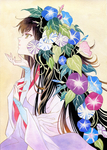 二次元动漫性感美女少女唯美妹子