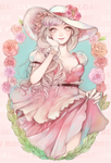 二次元动漫性感美女少女唯美妹子