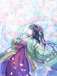 二次元动漫性感美女少女唯美妹子