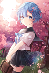 二次元动漫性感美女少女唯美妹子