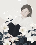 二次元动漫性感美女少女唯美妹子