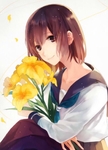 二次元动漫性感美女少女唯美妹子