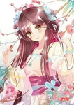 二次元动漫性感美女少女唯美妹子