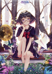 二次元动漫性感美女少女唯美妹子