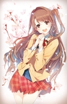 二次元动漫性感美女少女唯美妹子