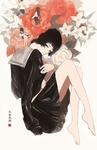 二次元动漫性感美女少女唯美妹子