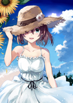 二次元动漫性感美女少女唯美妹子