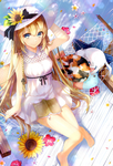 二次元动漫性感美女少女唯美妹子
