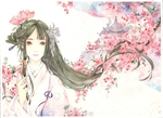二次元动漫性感美女少女唯美妹子